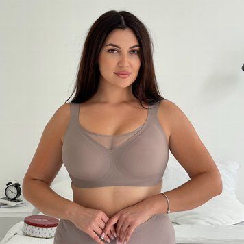 Бюстгальтер топ Annajolly 90222 Мокко, 2XL