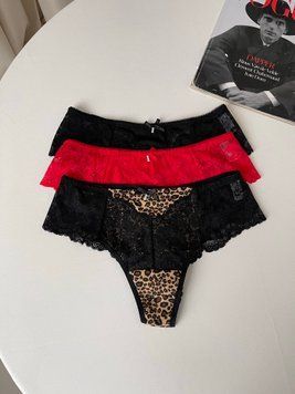 Трусики Coeur joie 9907 чорний, 2XL