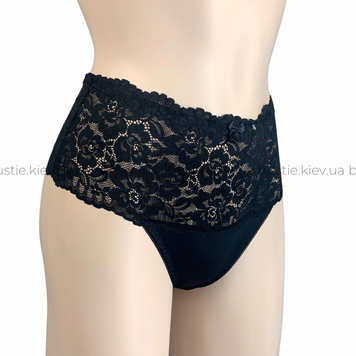 Трусики anna jolly 9789 чорний, XL